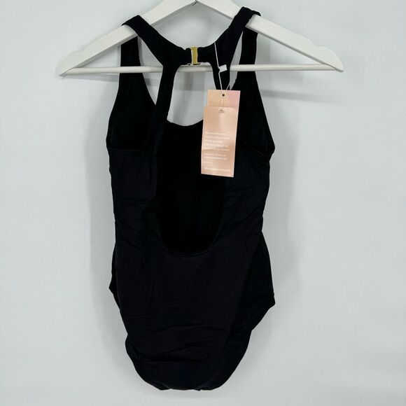 Andie Swim Catalina One Piece Swimsuit Black New XXS - Picture 4 of 10